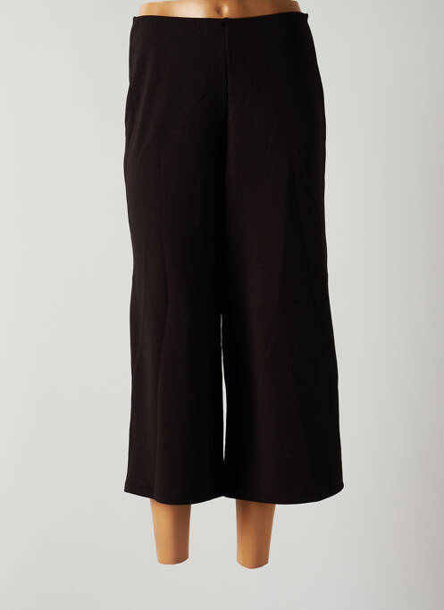 Pantacourt stretch taille normale noir LTB femme