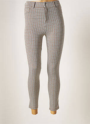 Pantalon 7/8 stretch taille normale beige LTB femme