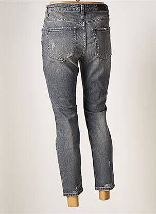 Pantacourt taille normale taille normale gris LTB femme
