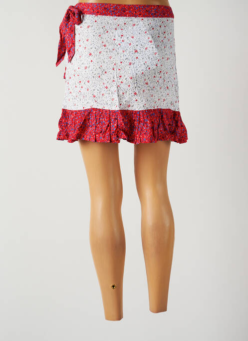 Jupe courte rouge LTB pour femme