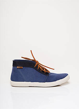 Bottines/Boots bleu VICTORIA pour homme