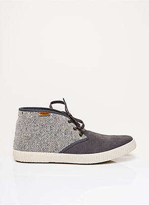 Bottines/Boots gris VICTORIA pour homme