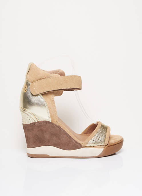 Sandales/Nu pieds beige ASH pour femme
