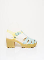 Sandales/Nu pieds jaune CHOCOLATE SCHUBAR pour femme seconde vue