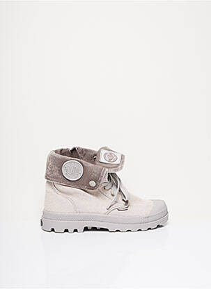 Bottines/Boots gris PALLADIUM pour fille