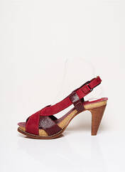 Sandales/Nu pieds rouge NEOSENS pour femme seconde vue
