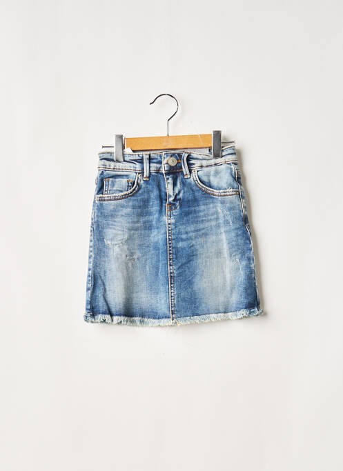 Jupe mi-longue bleu LTB pour fille