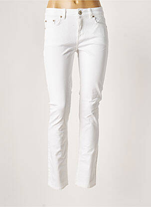 Jeans coupe slim slim taille normale blanc LTB femme