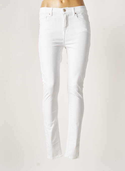 Jeans skinny taille normale taille normale blanc LTB femme