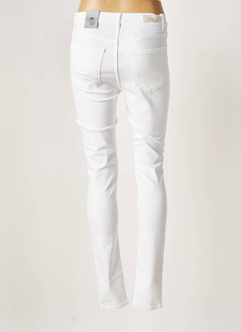 Jeans skinny taille normale taille normale blanc LTB femme