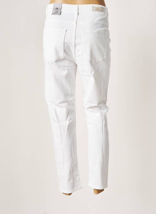 Pantalon 7/8 blanc LTB femme