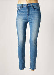 Pantalon 7/8 stretch taille normale bleu LTB femme