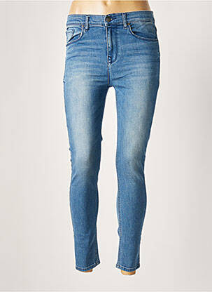 Pantalon 7/8 stretch taille normale bleu LTB femme