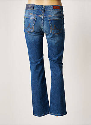 Jeans coupe droite stretch taille basse bleu LTB femme