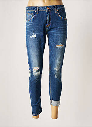 Jeans boyfriend stretch taille normale bleu LTB femme
