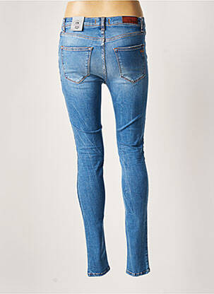 Jeans coupe slim broderie rivets taille normale bleu LTB femme