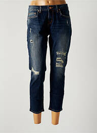 Pantalon 7/8 stretch taille normale bleu LTB femme