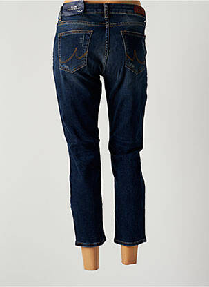 Pantalon 7/8 stretch taille normale bleu LTB femme