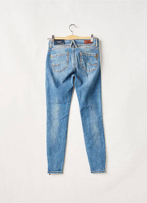 Jeans coupe slim broderie rivets taille normale bleu LTB femme