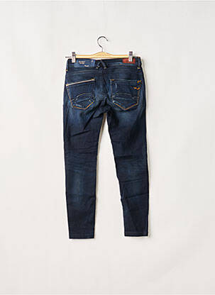 Jeans coupe slim broderie rivets taille normale bleu LTB femme