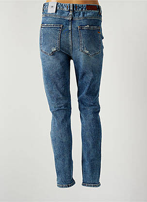 Jeans coupe slim broderie rivets taille normale bleu LTB femme