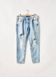 Jeans coupe droite broderie rivets taille normale bleu LTB femme