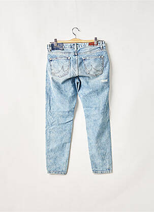 Jeans coupe droite broderie rivets taille normale bleu LTB femme