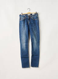 Jeans coupe slim broderie rivets taille normale bleu LTB femme