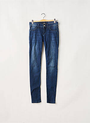 Jeans coupe slim broderie rivets taille normale bleu LTB femme