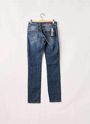 Jeans coupe droite broderie rivets taille normale bleu LTB femme