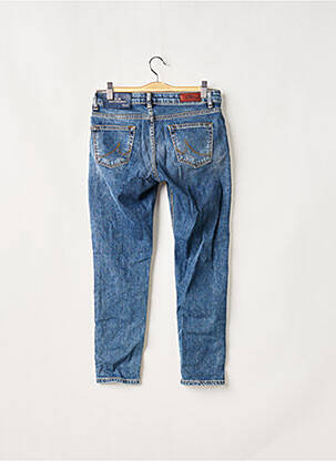 Jeans coupe droite broderie rivets taille normale bleu LTB femme