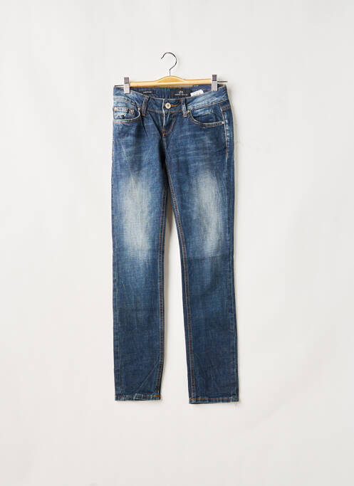 Jeans coupe droite effet usé taille normale bleu LTB femme