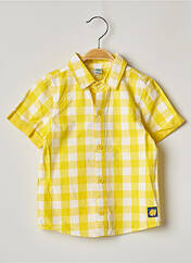 Chemise manches courtes jaune TUC TUC pour garçon seconde vue