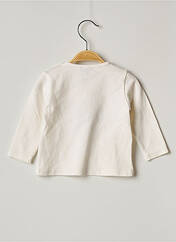 T-shirt blanc MINIMAN pour fille seconde vue