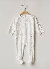Pyjama blanc MINIMAN pour fille seconde vue