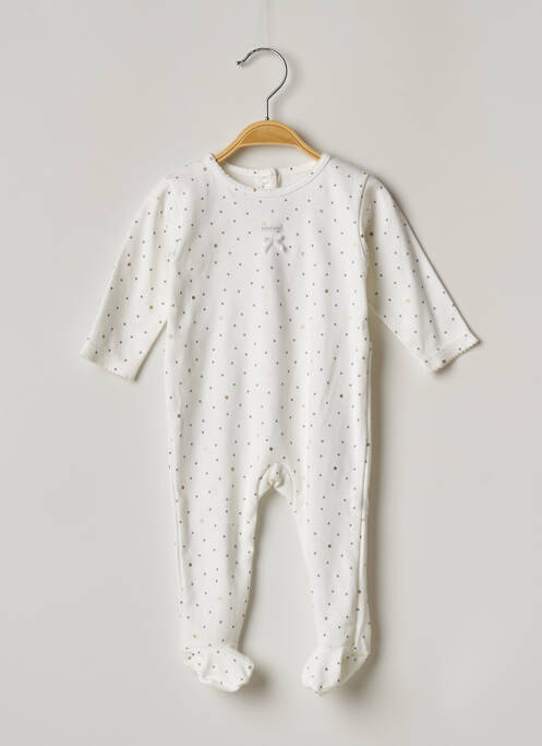 Pyjama blanc MINIMAN pour fille