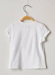 T-shirt blanc IKKS pour fille seconde vue