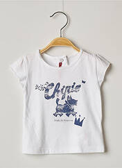 T-shirt blanc CHIPIE pour fille seconde vue