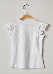 T-shirt blanc GROSEILLE pour fille seconde vue