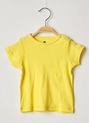 T-shirt jaune GRAIN DE BLÉ pour fille seconde vue