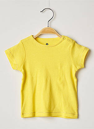 T-shirt jaune GRAIN DE BLÉ pour fille
