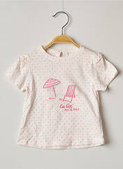 T-shirt rose LA COMPAGNIE DES PETITS pour fille seconde vue