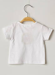 T-shirt blanc BABY BOL pour garçon seconde vue