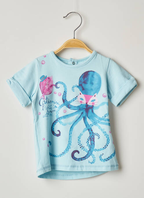 T-shirt bleu CATIMINI pour enfant