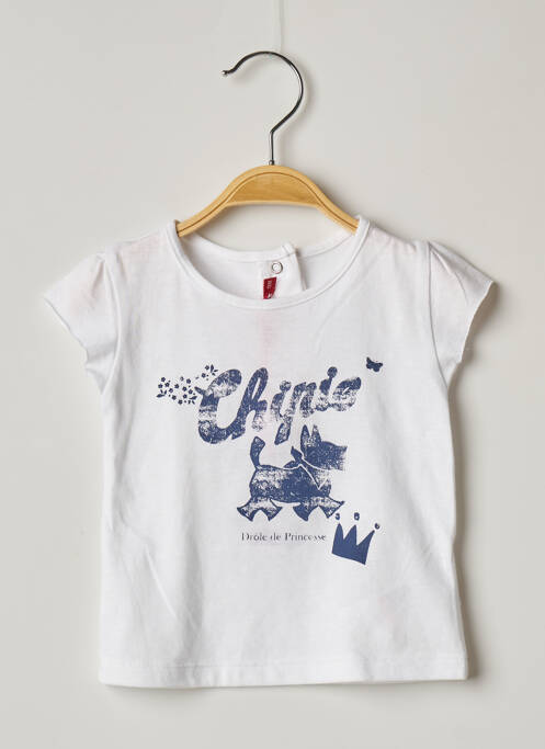 T-shirt blanc CHIPIE pour fille