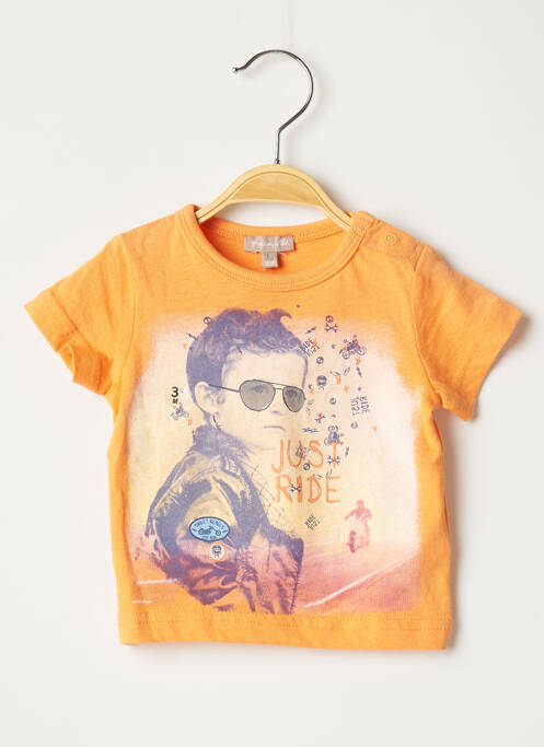 T-shirt orange GRAIN DE BLÉ pour garçon