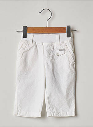 Pantalon droit blanc IKKS pour garçon