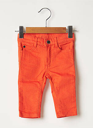 Jeans coupe slim orange JACADI PARIS pour enfant