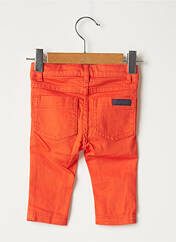Jeans coupe slim orange JACADI PARIS pour enfant seconde vue