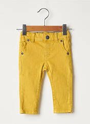 Jeans coupe slim jaune JEAN BOURGET pour garçon seconde vue